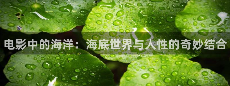 秋霞电影福利院：电影中的海洋：海底世界与人性的奇妙结合