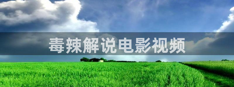 好似天堂秋霞影院：毒辣解说电影视频