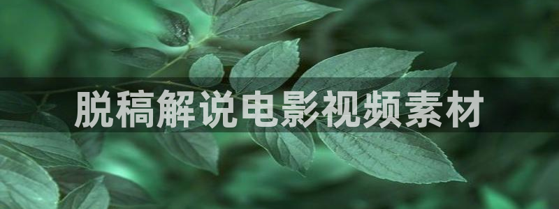 秋霞网直播：脱稿解说电影视频素材