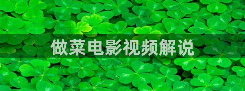 秋霞网伦理大片：做菜电影视频解说